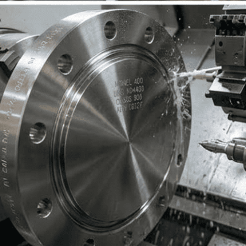 Глухой фланец из сплава Monel 400 (UNS N04400)