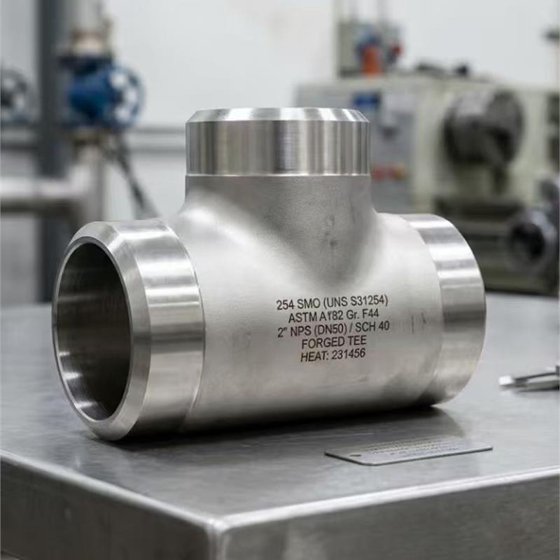 Тройник из суперостенитной нержавеющей стали 254 SMO (UNS S31254)